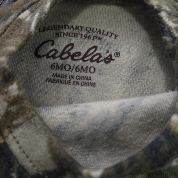 Cabela's Camouflage Infant One Piece - Picture 4 of 4